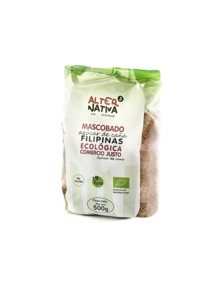 Azúcar de Caña Mascobado Bio. 500 G Filipinas