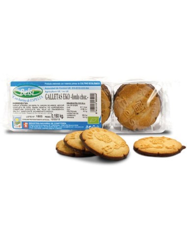 Galleta Eko Espelta Fondo Chocolate