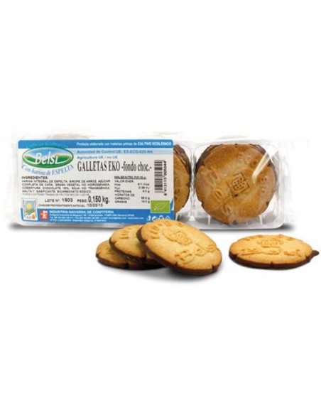 Galleta Eko Espelta Fondo Chocolate