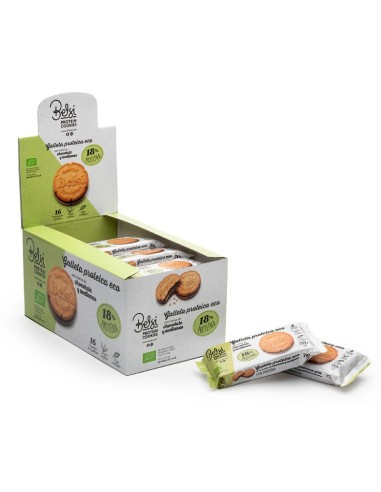 Galleta Rellena cacao/avellana proteica eco