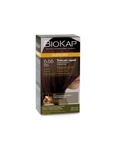 Nutricolor 6.66 Rojo Rubi 140 ml