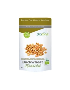 Buckwheat Raw Hulled & Sprouted Seeds