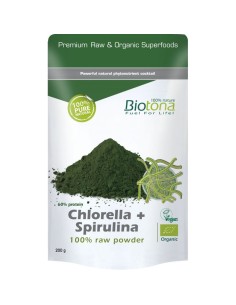 Chlorella + Spirulina Raw Powder