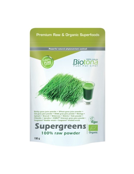 Supergreens Raw Powder