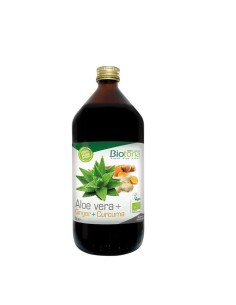 Jugo Aloe Vera + Jengibre + Curcuma