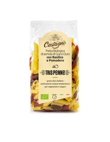 MACARRONES DE TRIGO TOMATE Y ALBAHACA