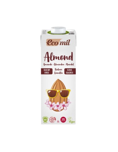 Bebida Almond Nature Vanilla Bio 1L