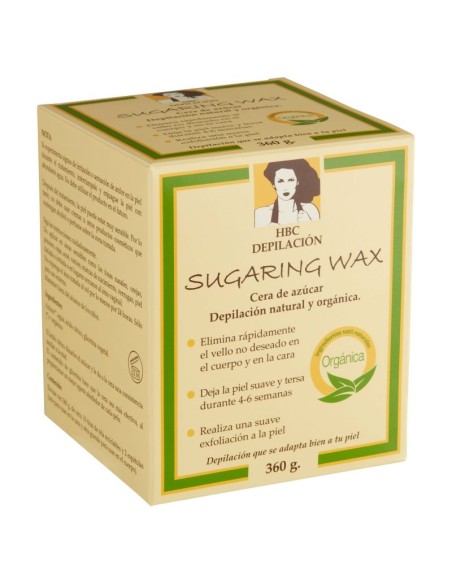 Cera Orgánica Azucarada