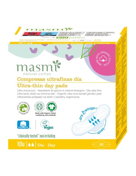 Compresas Ultra Finas Dia Alas 10U