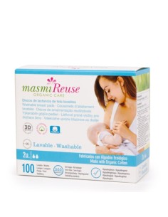 Discos de Lactancia de Tela Lavables