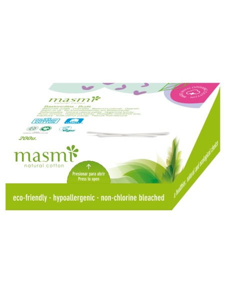 Bastoncillos de Algodón Ecológico y Stick de Papel