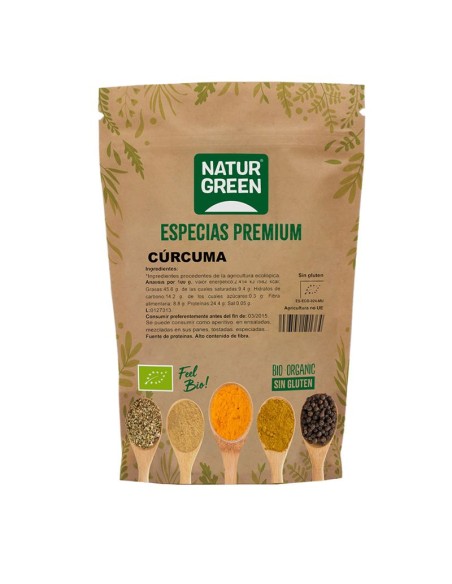 Especia Cúrcuma Bio 100 G