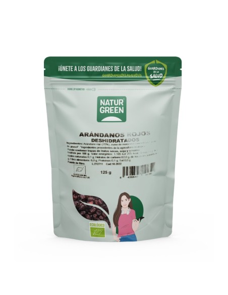 Arandanos Rojos deshidratados Bio