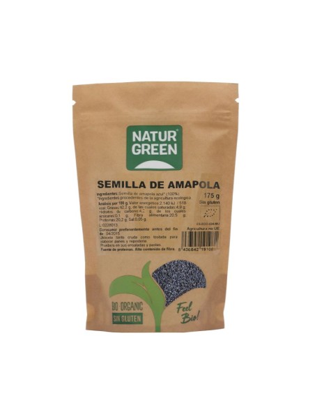 Semilla de Amapola Bio 175 G