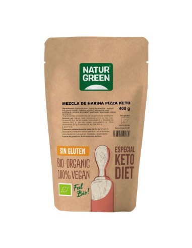 Mezcla Pizza Keto 400 G