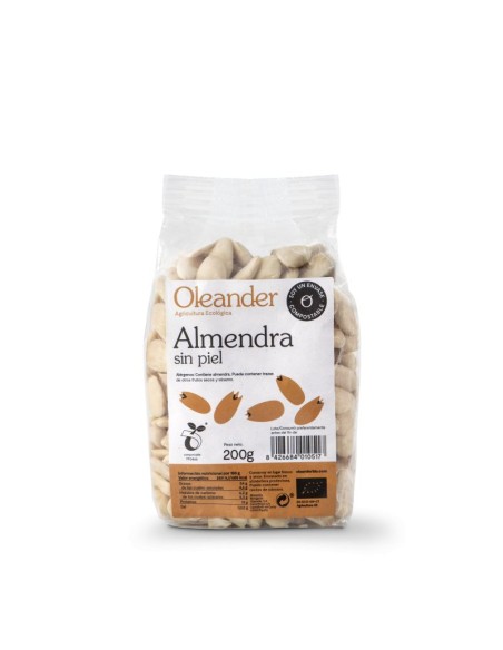 Almendra sin Piel 200G