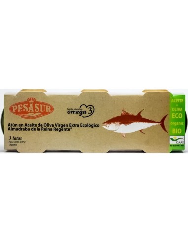 Atún Almadraba 3X80 Gr (Lata)