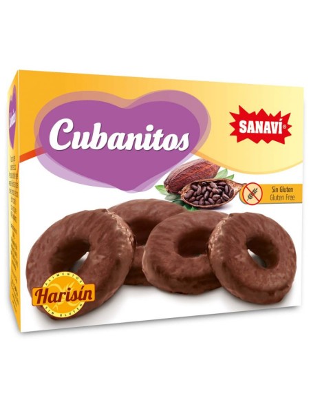 Cubanitos.Roscos Cubiertos Chocolate
