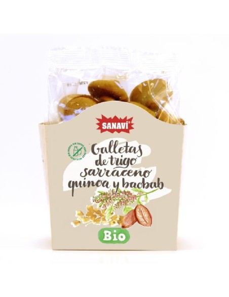 Galleta Sarraceno Quinoa y Baobab