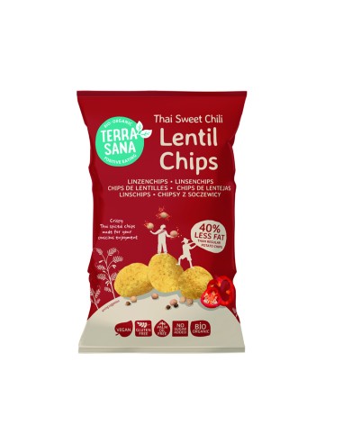 Chips de Lentejas Thai con Chile Dulce