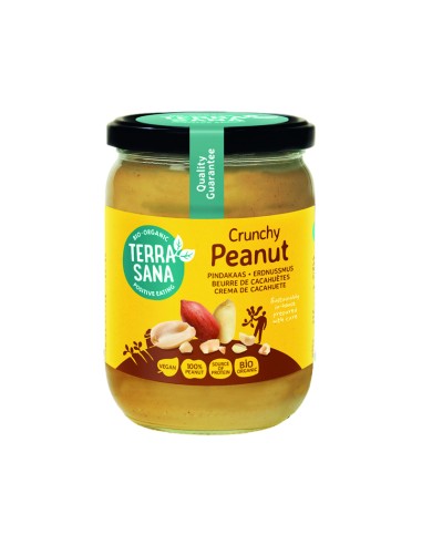 Crema de Cacahuete con Trozos de Cacahuete