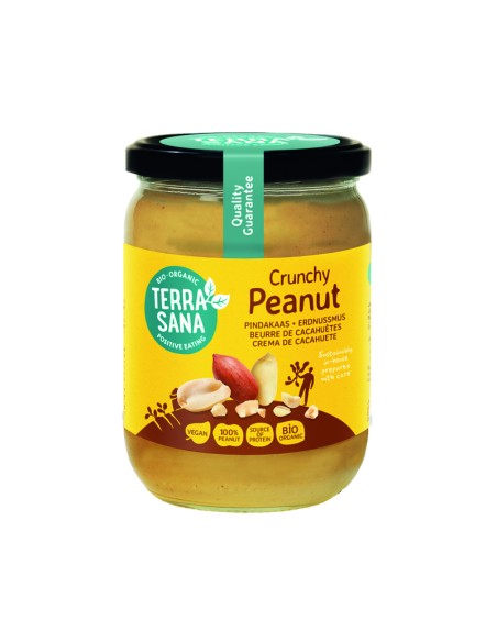 Crema de Cacahuete con Trozos de Cacahuete