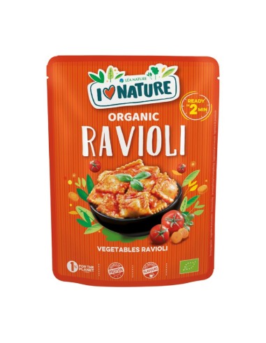 Ravioli de vegetales de I Love Nature