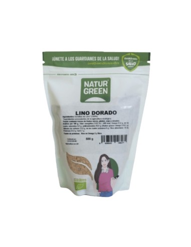 Lino Dorado Bio 500 G de Naturgreen