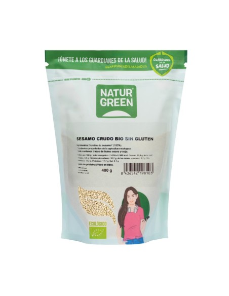 Sesamo Crudo Bio 400 G de Naturgreen