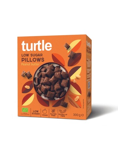 Pillows Peanut Butter Bio LOW SUGAR de Turtle