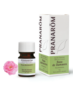Pranarom Damask Rose Flower 5ml Organic Essential Oil