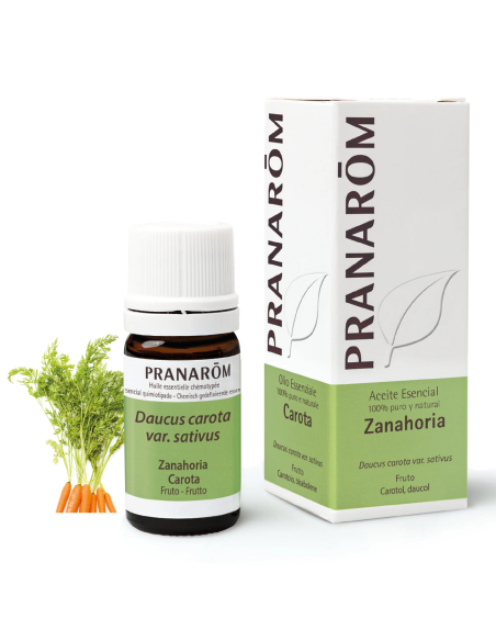 Zanahoria Fruto 30 ml Pranarom – Aceite Esencial Natural