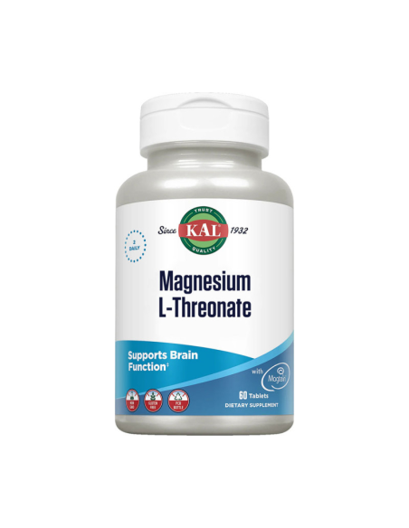 L-Threonate Magnesio Magtein® Solaray - 60 Comprimidos