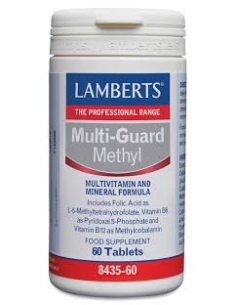 Pack 2 Multi-Guard® Methyl Sin Calcio 60 Tabs Lamberts