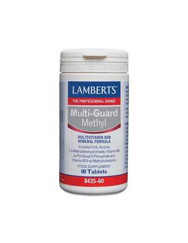 Pack 2 Uds. Multi-Guard® Methyl. Sin Calcio 60 Tabs. de Lamberts