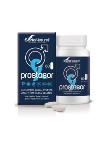Pack 2 Prostasor 60 Comp. Soria Natural para salud prostática
