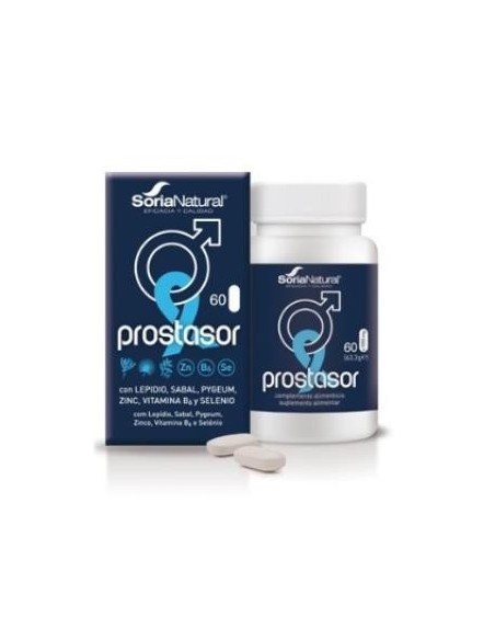Pack 2 Prostasor 60 Comp. Soria Natural para salud prostática