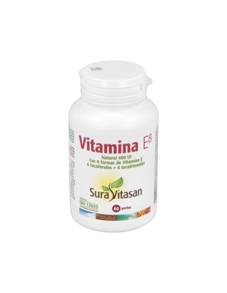 Vitamina E Natural 400Ui 60Perlas de Sura Vitasan