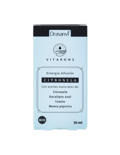 Sinergia Difusion Citronela Bio 30Ml Vitaroms Drasanvi