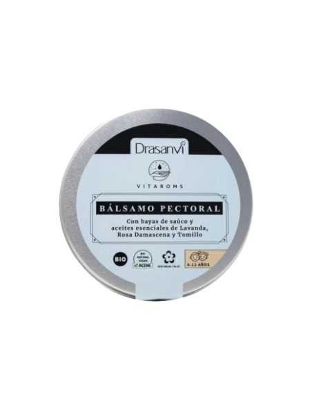 Bálsamo Pectoral Bebé 75ml Bio Vitaroms Drasanvi Natural