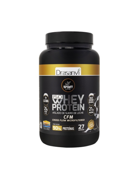 Whey Protein Aislado Cookies And Cream 800G Sport Live Drasanvi