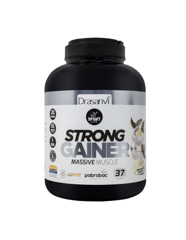 Weight Gainer Chocolate Blanco 3Kg Sport Live Drasanvi