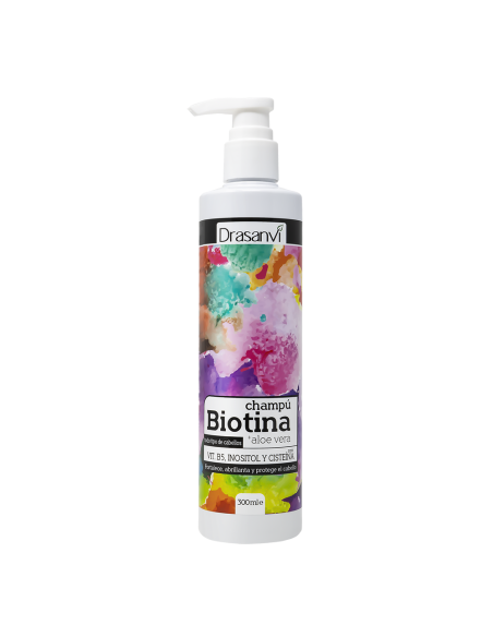 Champu Biotina Y Aloe Vera 300 Ml Drasanvi