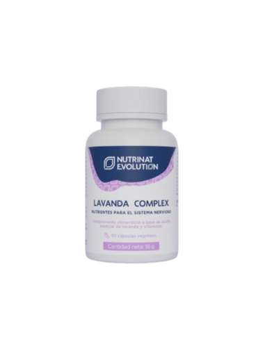 Lavanda Cpo   Novedad 30 Vcaps  de Nutrinat Evolution