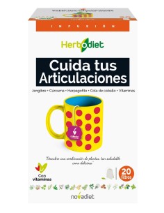 Pack 3x2 Herbodiet Cuida Articulaciones 20 Bolsitas Novadiet