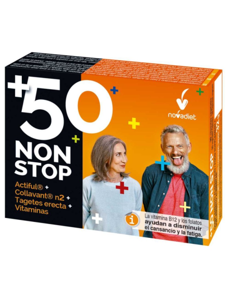 Pack 3x2 Novadiet +50 Non Stop 30 cápsulas vegetales