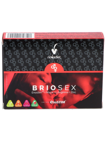 Pack 3x2 Briosex Envase de 30 cápsulas vegetales. de Novadiet