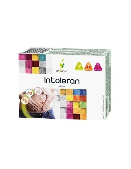 Pack 3x2 Intoleran Envase de 30 comprimidos recubiertos. de Novadiet