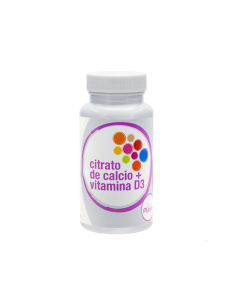 Citrato Calcio + Vitamina D3 60 Comp | Salud Ósea Natural