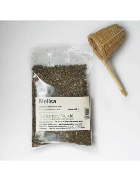 Pack 4x3  Melisa Hoja Bolsa 40 G Plantis de Artesania